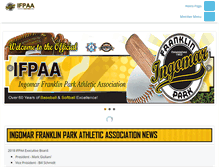 Tablet Screenshot of ifpaa.org